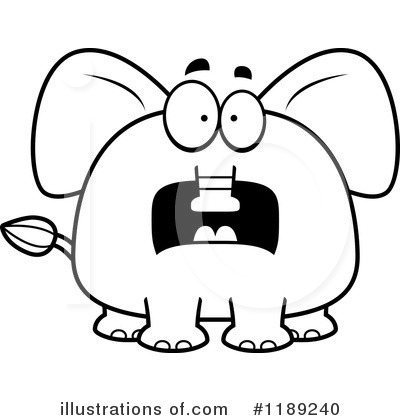 Royalty-Free (RF) Elephant Clipart Illustration by Cory Thoman - Stock Sample #1189240