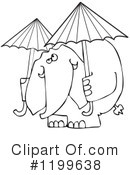Elephant Clipart #1199638 by djart