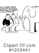 Elephant Clipart #1203441 by Prawny Vintage