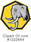Elephant Clipart #1222664 by patrimonio