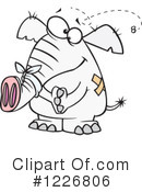 Elephant Clipart #1226806 by toonaday