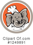 Elephant Clipart #1249891 by patrimonio