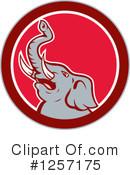 Elephant Clipart #1257175 by patrimonio