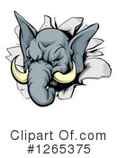 Elephant Clipart #1265375 by AtStockIllustration