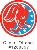 Elephant Clipart #1268897 by patrimonio