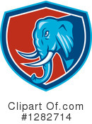 Elephant Clipart #1282714 by patrimonio