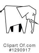 Elephant Clipart #1290917 by Vector Tradition SM