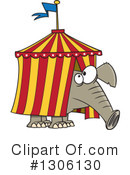 Elephant Clipart #1306130 by toonaday
