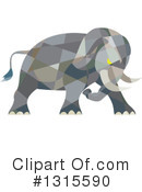 Elephant Clipart #1315590 by patrimonio
