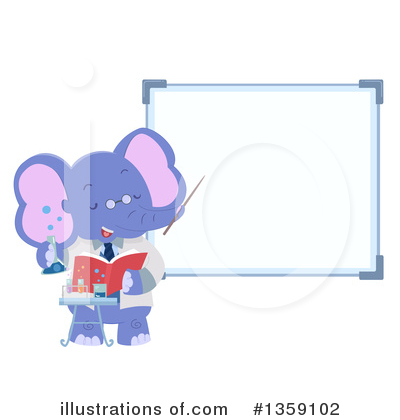Royalty-Free (RF) Elephant Clipart Illustration by BNP Design Studio - Stock Sample #1359102
