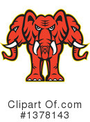 Elephant Clipart #1378143 by patrimonio