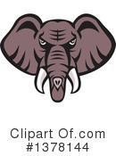 Elephant Clipart #1378144 by patrimonio
