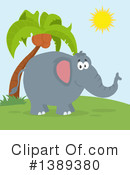 Elephant Clipart #1389380 by Hit Toon
