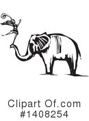 Elephant Clipart #1408254 by xunantunich