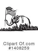 Elephant Clipart #1408259 by xunantunich