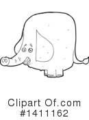 Elephant Clipart #1411162 by lineartestpilot