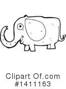 Elephant Clipart #1411163 by lineartestpilot
