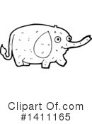 Elephant Clipart #1411165 by lineartestpilot