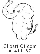 Elephant Clipart #1411167 by lineartestpilot