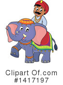 Elephant Clipart #1417197 by visekart