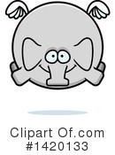 Elephant Clipart #1420133 by Cory Thoman