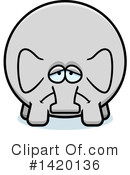 Elephant Clipart #1420136 by Cory Thoman