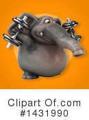 Elephant Clipart #1431990 by Julos