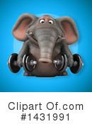Elephant Clipart #1431991 by Julos