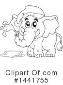 Elephant Clipart #1441755 by visekart