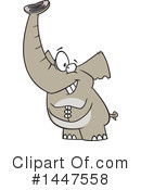 Elephant Clipart #1447558 by toonaday