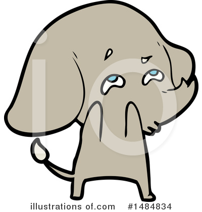 Royalty-Free (RF) Elephant Clipart Illustration by lineartestpilot - Stock Sample #1484834