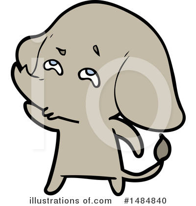 Royalty-Free (RF) Elephant Clipart Illustration by lineartestpilot - Stock Sample #1484840