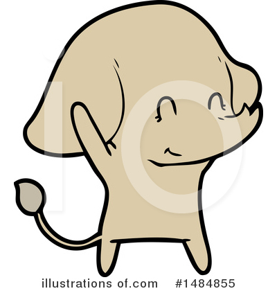 Royalty-Free (RF) Elephant Clipart Illustration by lineartestpilot - Stock Sample #1484855