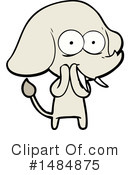 Elephant Clipart #1484875 by lineartestpilot