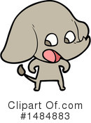 Elephant Clipart #1484883 by lineartestpilot