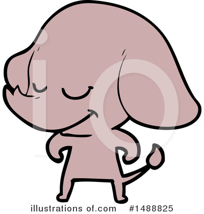 Royalty-Free (RF) Elephant Clipart Illustration by lineartestpilot - Stock Sample #1488825
