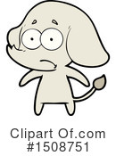 Elephant Clipart #1508751 by lineartestpilot
