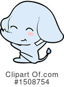 Elephant Clipart #1508754 by lineartestpilot