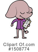Elephant Clipart #1508774 by lineartestpilot