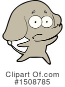 Elephant Clipart #1508785 by lineartestpilot