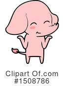 Elephant Clipart #1508786 by lineartestpilot