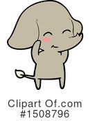 Elephant Clipart #1508796 by lineartestpilot
