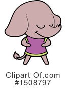 Elephant Clipart #1508797 by lineartestpilot