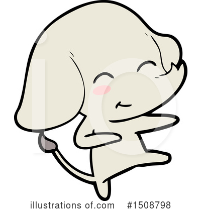 Royalty-Free (RF) Elephant Clipart Illustration by lineartestpilot - Stock Sample #1508798