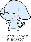 Elephant Clipart #1508807 by lineartestpilot