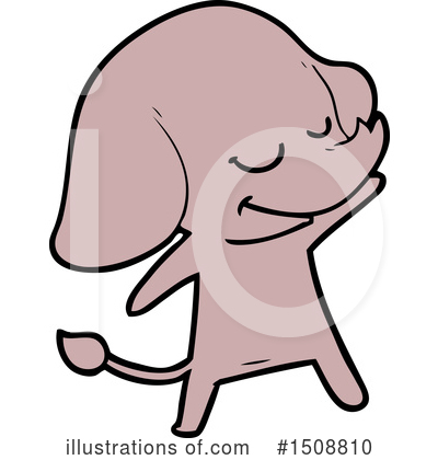 Royalty-Free (RF) Elephant Clipart Illustration by lineartestpilot - Stock Sample #1508810