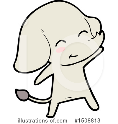 Royalty-Free (RF) Elephant Clipart Illustration by lineartestpilot - Stock Sample #1508813