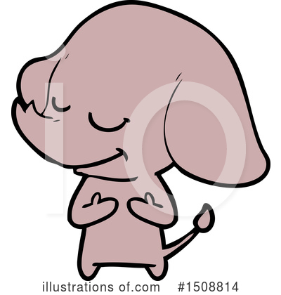 Royalty-Free (RF) Elephant Clipart Illustration by lineartestpilot - Stock Sample #1508814