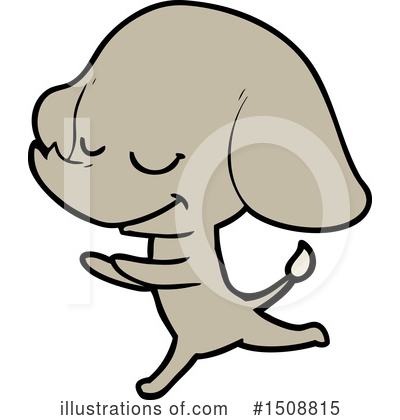Royalty-Free (RF) Elephant Clipart Illustration by lineartestpilot - Stock Sample #1508815