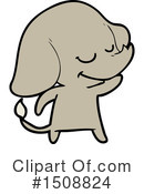 Elephant Clipart #1508824 by lineartestpilot